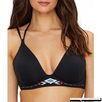 Coco Reef Women's Halter Bikini Top Swimsuit with Embroidery Pacific Stone Castaway Black B07D7QVL8V
